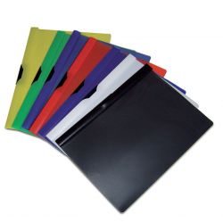 Cartella pl. con molla d.5 blu scuro