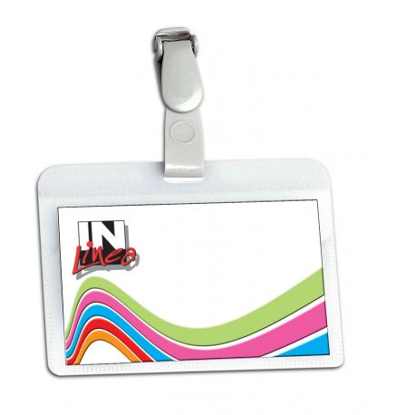 Portanomi In Linea clip 6x9cm cf.50pz