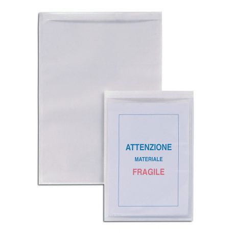 Buste chiusura ermetica 21x30 cf.25pz Sei Rota