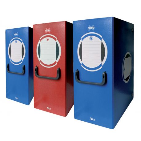 Cartella portaprogetti con maniglia X store 120 blu