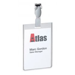 Portanomi Durable verticali 9x6cm cf.25pz