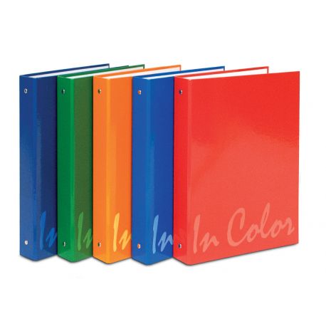 Copertine In Color 4 anelli diam.30cm cf.5pz assortiti