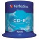 CD-R Verbatim 700MB 80min Torre 100pz
