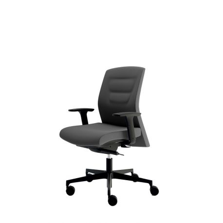 Poltrona direz. Shield sch. basso nero