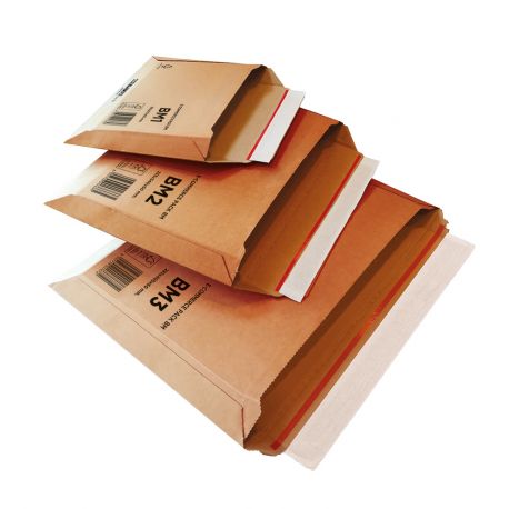 Buste spedizione avana PACK BM cf.10pz 38X55X7cm