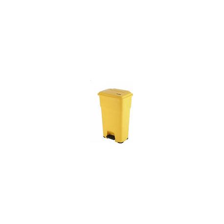 BIDONE ROTHO HERA 60LT 39X39X69H GIALLO
