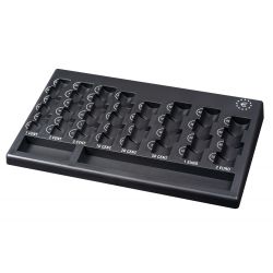 Portamonete Euro 8+2 scomparti 31x18cm mod.3424