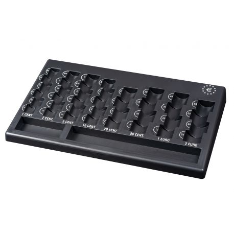 Portamonete Euro 8+2 scomparti 31x18cm mod.3424