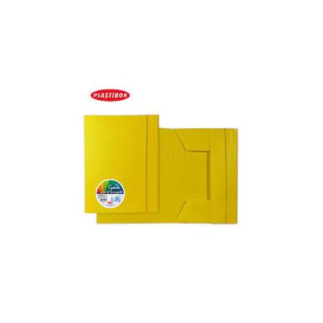 CARTELLA PPL 3LEMBI C/EL. GARDA CM.25X35 GIALLO