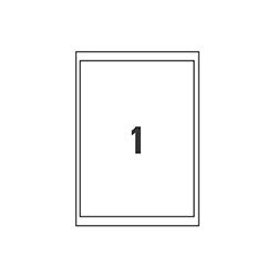 Etichette Avery L4735REV 210x297 1et/25fg rem.