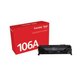 Toner comp. per HP W1106A nero