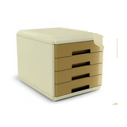 CASSETTIERA VINTAGE CARAMEL