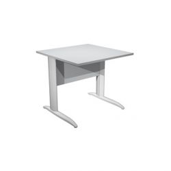 Scrivania FREE 80x80cm f.gr.allum. GRIGIO