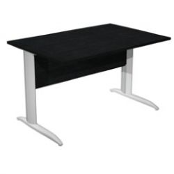 Scrivania FREE 120x80cm f.gr.allum. NERO VEN.