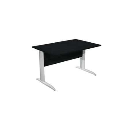 Scrivania FREE 140x80cm f.gr.allum. NERO VEN.