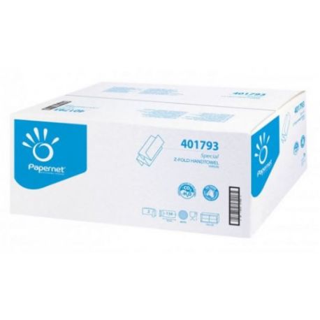 Asciugamani piega "Z" cf.20x143pz 401793 Ecolabel Papernet