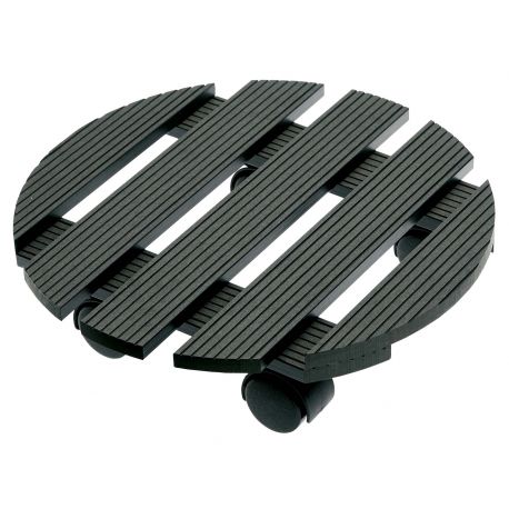 TROLLEY PORTAVASO IN WPC IDROREPELLENTE D. 30CM