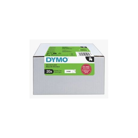 Cf. 20 nastri Dymo S0720530 12mm X 7mt nero bianco