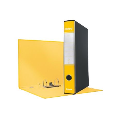 Registratore Oxford G82 commerciale dorso cm 5cm giallo