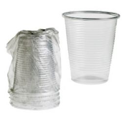 Bicchieri PLA trasp. imb.singol. 200ml cf.400pz