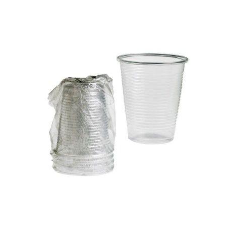 Bicchieri PLA trasp. imb.singol. 200ml cf.400pz