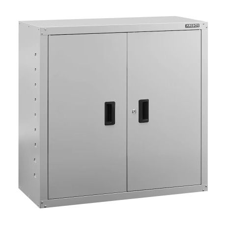 Armadio Met. Ante Batt. 100X45X90H Grigio