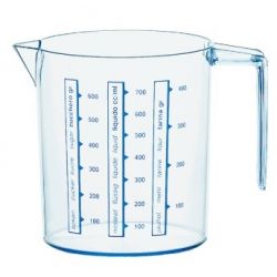 Caraffa graduata plastica 0,75 litri