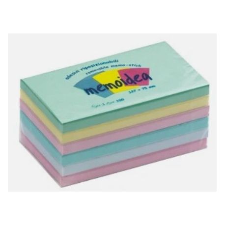 Blocchetto adesivo 127x76 InLinea colori tenui