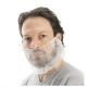 Copri barba elastico nuca tg.unica ppl 100pz bianc
