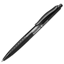 Penna a sfera scatto nero Schneider Suprimo