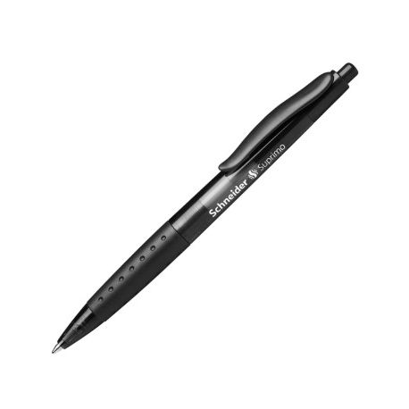 Penna a sfera scatto nero Schneider Suprimo