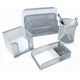 Miniset scrivania Lebez In Linea Argento 4pz