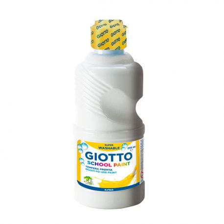Tempera pronta Giotto 250 ml bianco