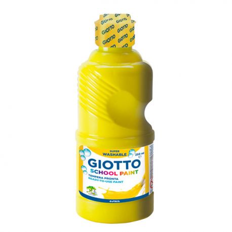 Tempera pronta Giotto 250 ml giallo