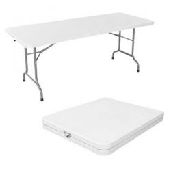 Tavolo pieghevole archimede cm 152x76x74h