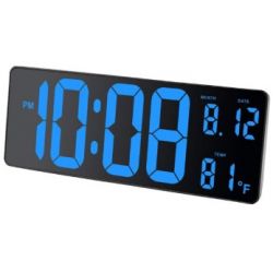 Orologio digitale Alba lcd Hordigtl 37x14cm