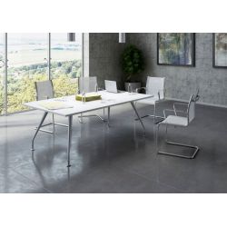 Tavolo riunioni TA-160 200x110x72h bianco