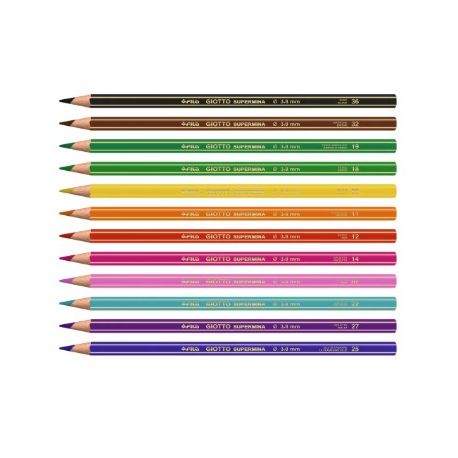 Matita Giotto Supermina 3,8mm 32 marrone