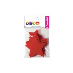 SAGOME IN FELTRO 8 STELLE MIS. ASSORTITE