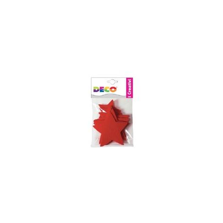 SAGOME IN FELTRO 8 STELLE MIS. ASSORTITE