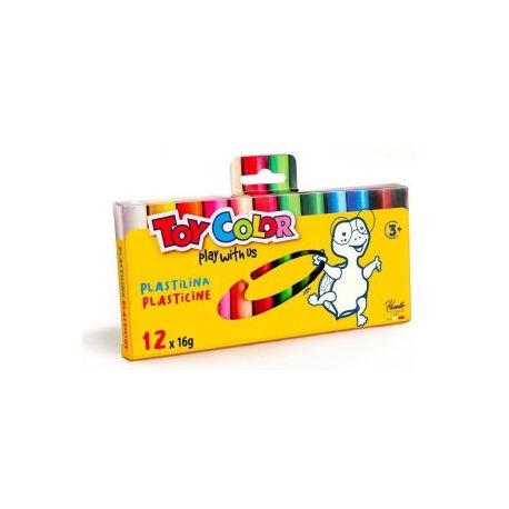 PLASTILINA 12 COLORI DA GR. 16 CAD.