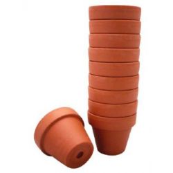 VASETTI TERRACOTTA CM. 10 PZ. 10