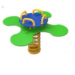 QUADRIFOGLIO 4 POSTI A MOLLA