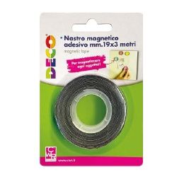 NASTRO ADESIVO MAGNETICO MM.19X3MT