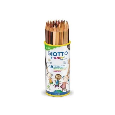 MATITE GIOTTO STILNOVO CF.48 COLORI DELLA PELLE