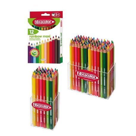 MATITONE RAINBOW MAXI 12 COLORI