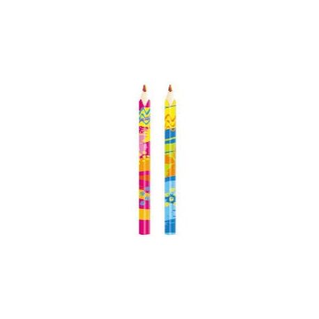 SET 2 MATITE TRIANG. RAIMBOW