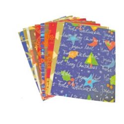 CARTA DA REGALO NATALE FG.10 CM.70X100