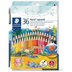 MATITE ACQUERELLABILI STAEDTLER CART 36PZ +1PENN.