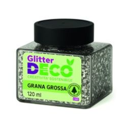 GLITTER BIO GRANA GROSSA 120ML ARGENTO